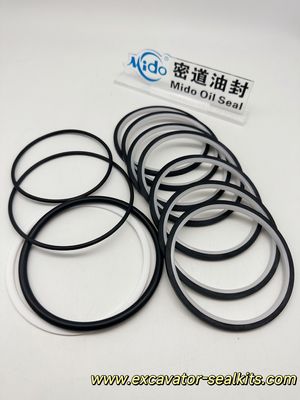 Excavator Hydraulic Arm Cylinder Seal Replacement Kit 231‑6844 Repair Kit PU NBR PTFE Cylinder Sealing Set